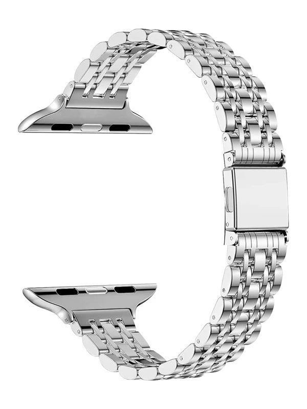 WOMENS STAINLESS STEEL APPLE WATCH WATCHBAND